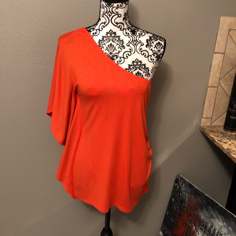 Lg Orange Sparkle Express Top